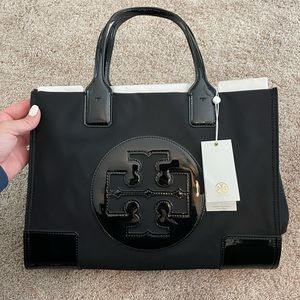 Tory Burch Ella Patent Mini Tote
